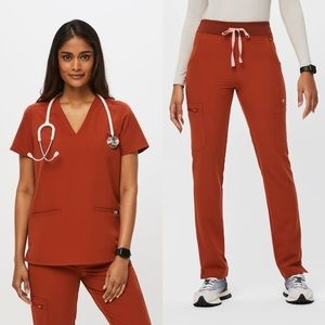 Figs Auburn Scrubs Set